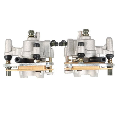 DURAFORCE Front & Rear Brake Calipers w/Pads For Yamaha YFM700F/P Grizzly 700 07-20 NEW