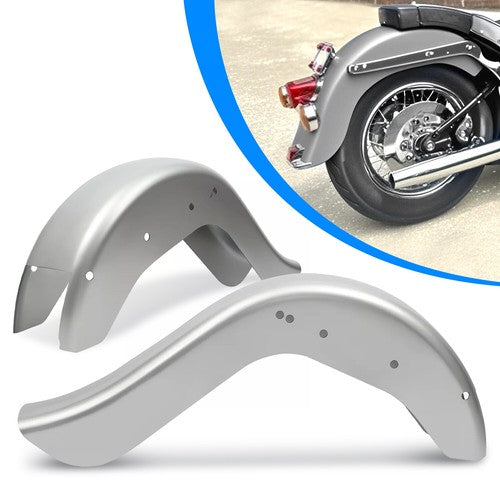 6 Inch Stretched Extended Steel Rear Fender for Harley 86-17 Softail Heritage Dyna