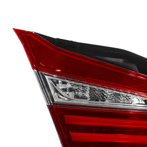 DURAFORCE Pair Inner Tail Light For 2016-2017 Honda Accord Sedan Driver and Passenger Side