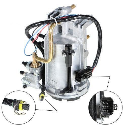 DURAFORCE Fuel Filter Housing Assembly For 96-97 Ford F-250 HD F-350 Diesel Powerstroke V8