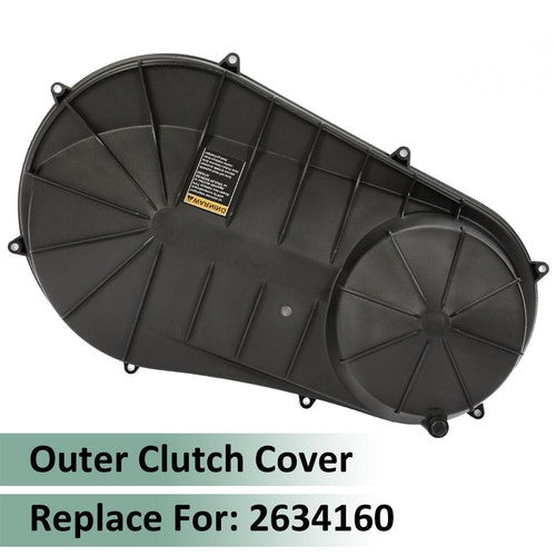 DURAFORCE For 11-14 POLARIS RZR 900 XP & 4 CVT NEW OUTER CLUTCH COVER replaces #2634160