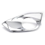 DURAFORCE Pair Chrome Front Bumper Fog Light Cover Bezels For 2013 2014 2015 Toyota Avalon