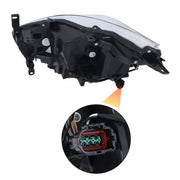 DURAFORCE Headlight Assembly LED Type Passenger Side For Nissan Murano Platinum 2015-2018