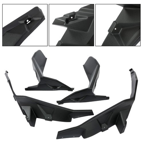 DURAFORCE For Polaris RZR XP 1000/XP 4 1000 2014-23 Fender Flares Mud Flaps Front and Rear