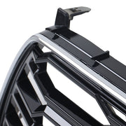 DURAFORCE New Front Bumper Upper Grille For Toyota Sequoia 2023-2024 Black 53114-0C500