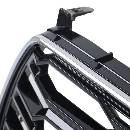 DURAFORCE New Front Bumper Upper Grille For Toyota Sequoia 2023-2024 Black 53114-0C500