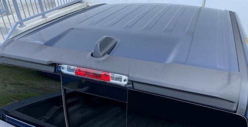 Roof Spoiler Wing for Dodge Ram 1500 Truck Crew Cab 2019 2023 2024 Matte Black