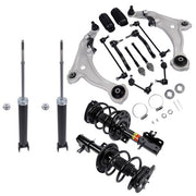 DURAFORCE For 09-14 Nissan Maxima 3.5L Front Rear Shock Control Arm Suspension Kit 16PCS