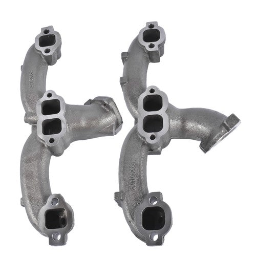 DURAFORCE Pair Rear Manifolds for 1969-1972 Chevy GMC Blazer Jimmy Pickup Truck Van V8