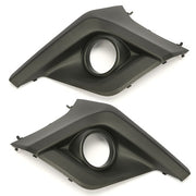 DURAFORCE For 2018 2019 2020 Subaru Crosstrek XUV Pair Fog Light Lamp Cover Bezel W/Hole