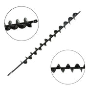 DURAFORCE Auger Drill Bit 1.75" x 24" Garden Plant Flower Bulb Rapid Planter Spiral