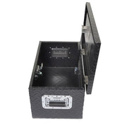 DURAFORCE For Pickup Trailer Black Aluminum Diamond Plate 20"×12"×9.5" Tool Box w/Keys