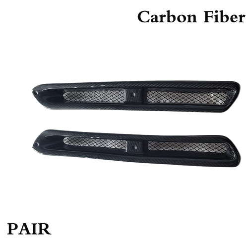 DURAFORCE FIT 2008-2023 Nissan GT-R R35 CF Side Vents Only for TOP Secret Style Fenders