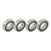 DURAFORCE 4Pcs 63/32-2RS Bearings 32×75×20mm Double Rubber Seals Deep Groove Ball Bearing