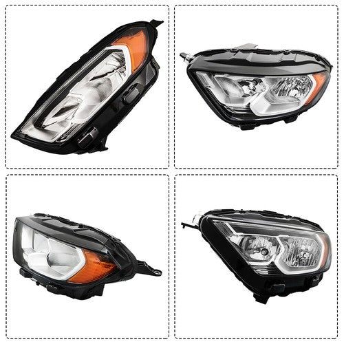 DURAFORCE For Ford EcoSport S Sport 2018-2022 Headlamps Left+Right Side Headlights Halogen
