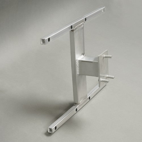 DURAFORCE 16" Stud Spacing Trailer Mount H-Mount Spare Tire Carrier 5-Lug Wheel, Aluminum