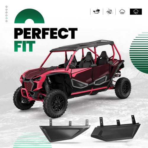 DURAFORCE Front & Rear Lower Door Inserts Panel For Honda Talon 1000X-4 2020-2024