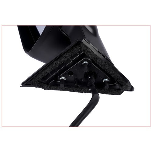 DURAFORCE Right Side View Mirror Assembly with Signal Lamp & Camera for Nissan Rogue 14-17