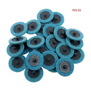 DURAFORCE 25 Pack Surface Conditioning Quick Change Discs 2" Fine Prep Pad Discs