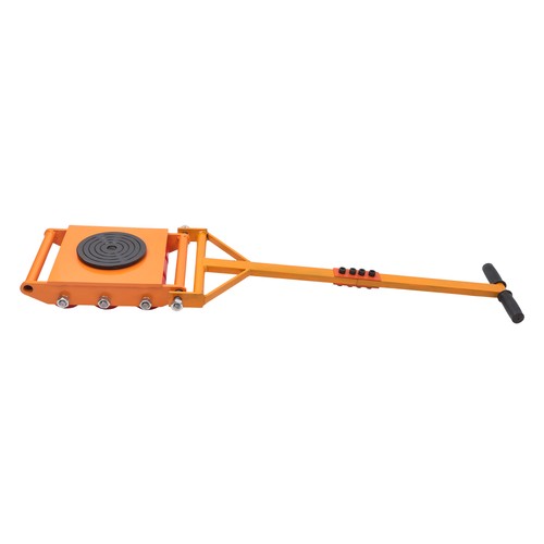 DURAFORCE 15 Ton Machinery Movers Skate Dolly 360 Rotation Heavy Duty Roller + Handles