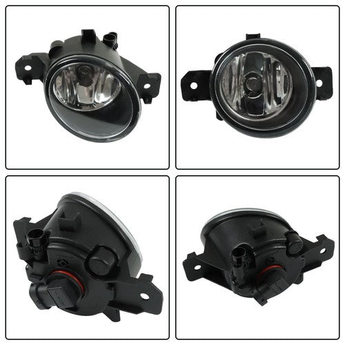 DURAFORCE Fog lamp assembly Clear Lens Front Bumper For Nissan Pathfinder 13-16 LH+RH