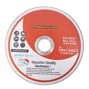 DURAFORCE 25 Pack 6"x.045"x7/8" Cut-off Wheel - Metal & Stainless Steel Cutting Discs