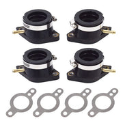 DURAFORCE Carburetor Intake Manifold Boot Set For Yamaha XJ550 Maxim 1981-1983 NEW
