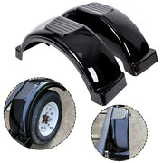 DURAFORCE Plastic Trailer Fenders Fits Single-axle Trailers w/ 13" Diameter Wheels LH & RH