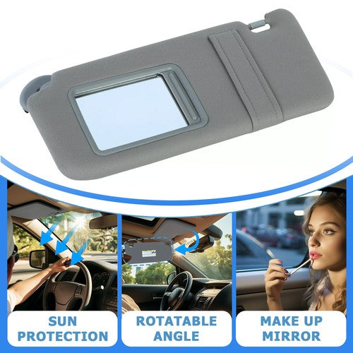 Left Driver Side Sun Visor Sunshade With Without Sunroof For Toyota Camry 07 11
