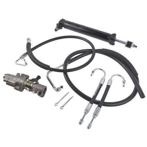DURAFORCE Power Steering Valve Cylinder Hose Kit for Chevy Bel Air 60-64 V8 4.6L 5.3L 5.7L