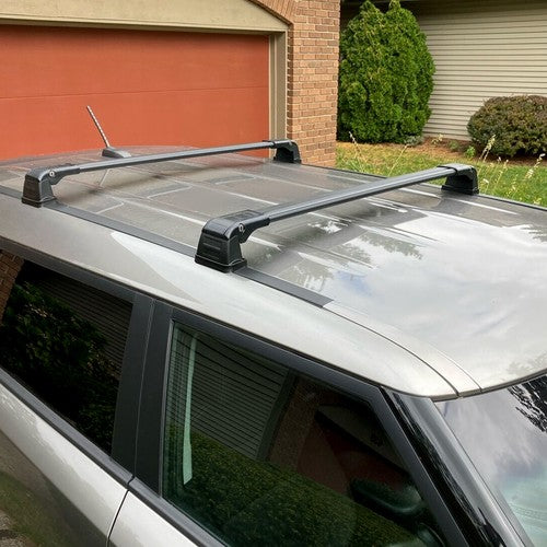 Aluminum Roof Rack Rail Cross Bars for Kia Soul 2014-2019 Luggage Cargo Carrier