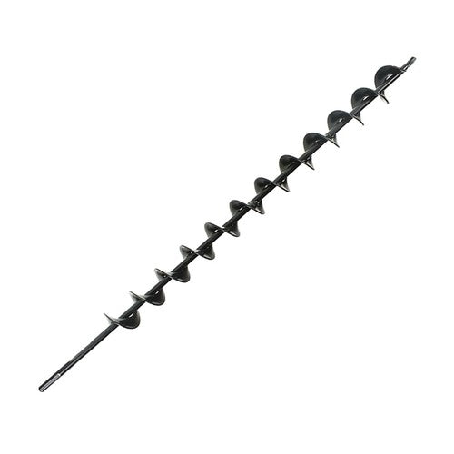 DURAFORCE Auger Drill Bit 1.75" x 24" Garden Plant Flower Bulb Rapid Planter Spiral