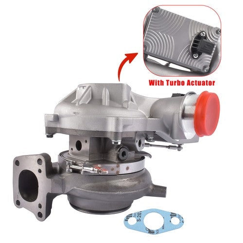DURAFORCE Turbocharger w/ Turbo Actuator for Silverado Sierra 2500 3500 HD 6.6L V8 2017-21