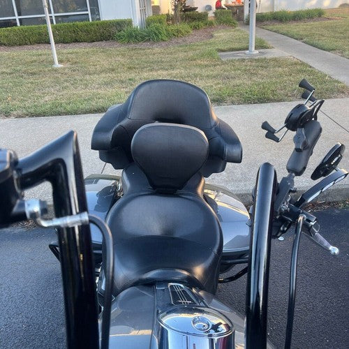DURAFORCE Wrap-Around Backrest Pad For Harley Touring King Chopped Trunk Pack 2014-2026