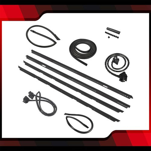 DURAFORCE Fits 83-88 Monte Carlo SS 9pc Roof Rail Window Trunk Seal Weatherstripping Kit