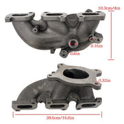 DURAFORCE Fit for Ford Flex Edge Taurus Fusion 2007-2012 Left Exhaust Manifold Kit 674-646
