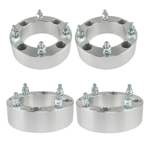 DURAFORCE For Can-Am Outlander Renegade 4x137 2" 110mm M10x1.25 4Pcs Silver Wheel Spacers