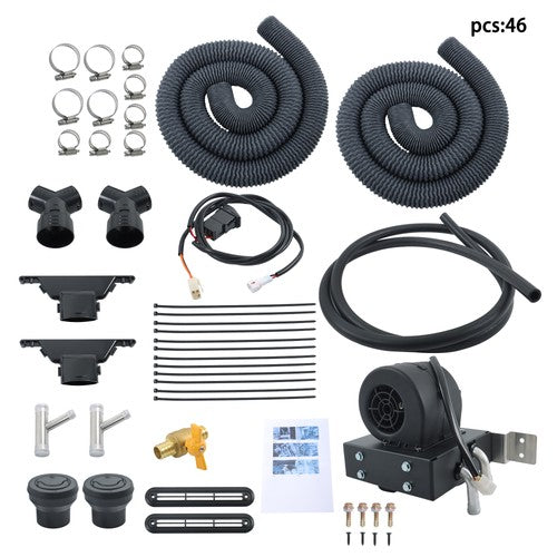 DURAFORCE For Yamaha Wolverine RMAX 2020 2021 2022 2023 2024 Cab Heater Kit with Defrost