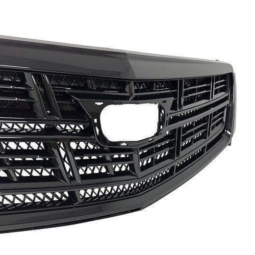 DURAFORCE Front Bumper Black Upper Grille Lower Grill 2PCS for 2013-2017 for Cadillac XTS