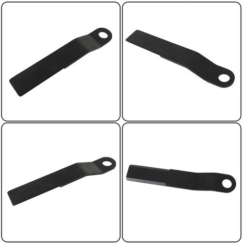 DURAFORCE Rotary Cutter Blades Heavy Duty AR400 For Bush Hog Skidsteer Replacement 2PCS
