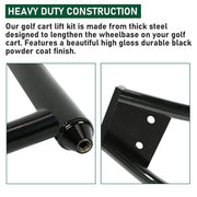 DURAFORCE 6" Double A-Arm Lift Kit For Club Car Precedent/Tempo Golf Cart 2004+ Elec/Gas