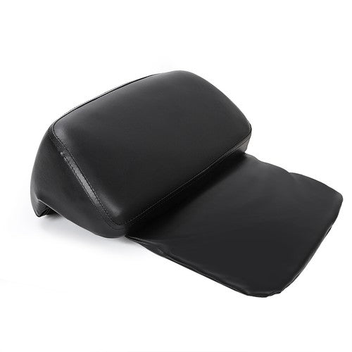 DURAFORCE Black Chopped Trunk Backrest Mount Rack Fit For Harley Road Glide 14-26 Touring