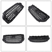 DURAFORCE Suitable For GMC Acadia 2017-2019 Front Bumper Upper Grille Plastic Gloss Black