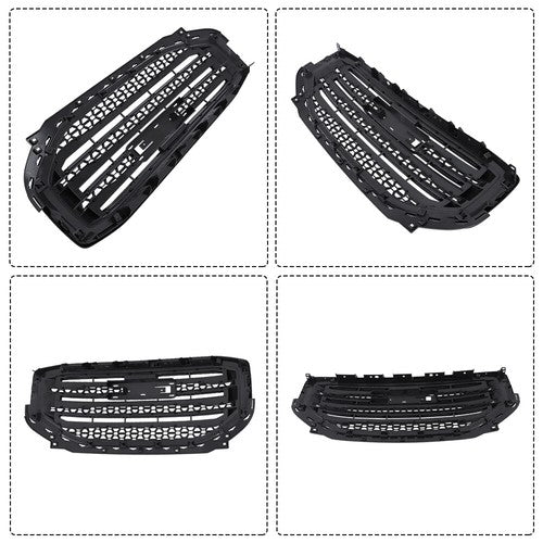 DURAFORCE Suitable For GMC Acadia 2017-2019 Front Bumper Upper Grille Plastic Gloss Black