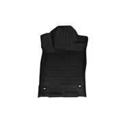 DURAFORCE 3Pcs Car Floor Mats for Honda Civic 2016-2021 All Weather Anti-Slip TPE Liners