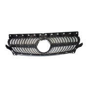 DURAFORCE Front Bumper Grille Plastic Black Fit For 2013-2016 Mercedes Benz W117 CLA250