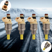 DURAFORCE 4x Fuel Injector INP-470 15710-58B00 for Suzuki Sidekick X-90 Tracker 1.6L 92-98
