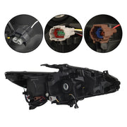 DURAFORCE LED Headlights Replacement For 2016-2018 Nissan Altima Halogen Fog Lights L+R