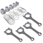 DURAFORCE 4x Connecting Rod & Piston Kit For Hyundai Veloster Kia Rio Soul 1.6L 2012-2017
