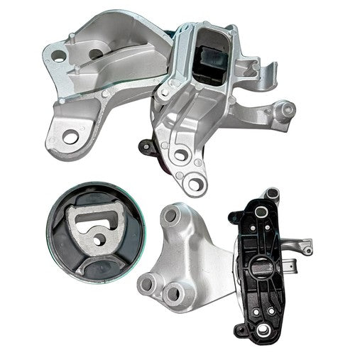 DURAFORCE 3Pcs Engine & Transmission Mounts Set Fits Chevrolet Cruze 1.4L Turbo 2016-2019